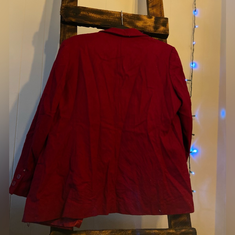 Pendleton Red Blazer - image 2